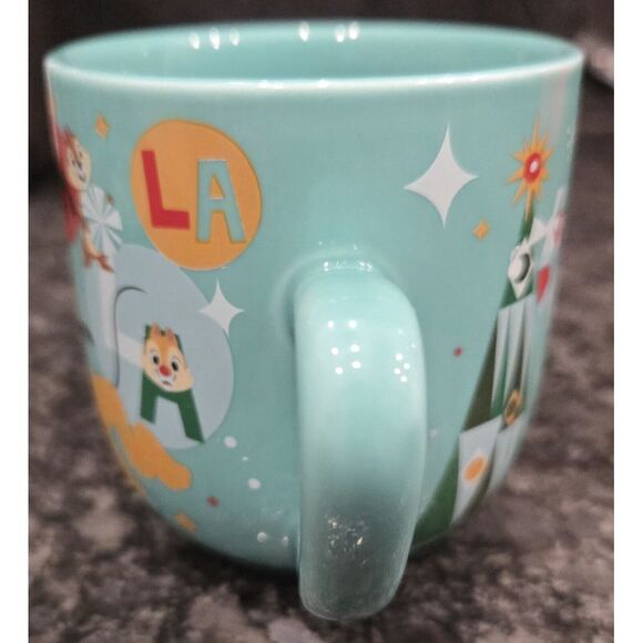 Disney Christmas Mickey and Minnie Mouse Mug and Plate Set Holiday‎ Decor Gift - Picture 5 of 10